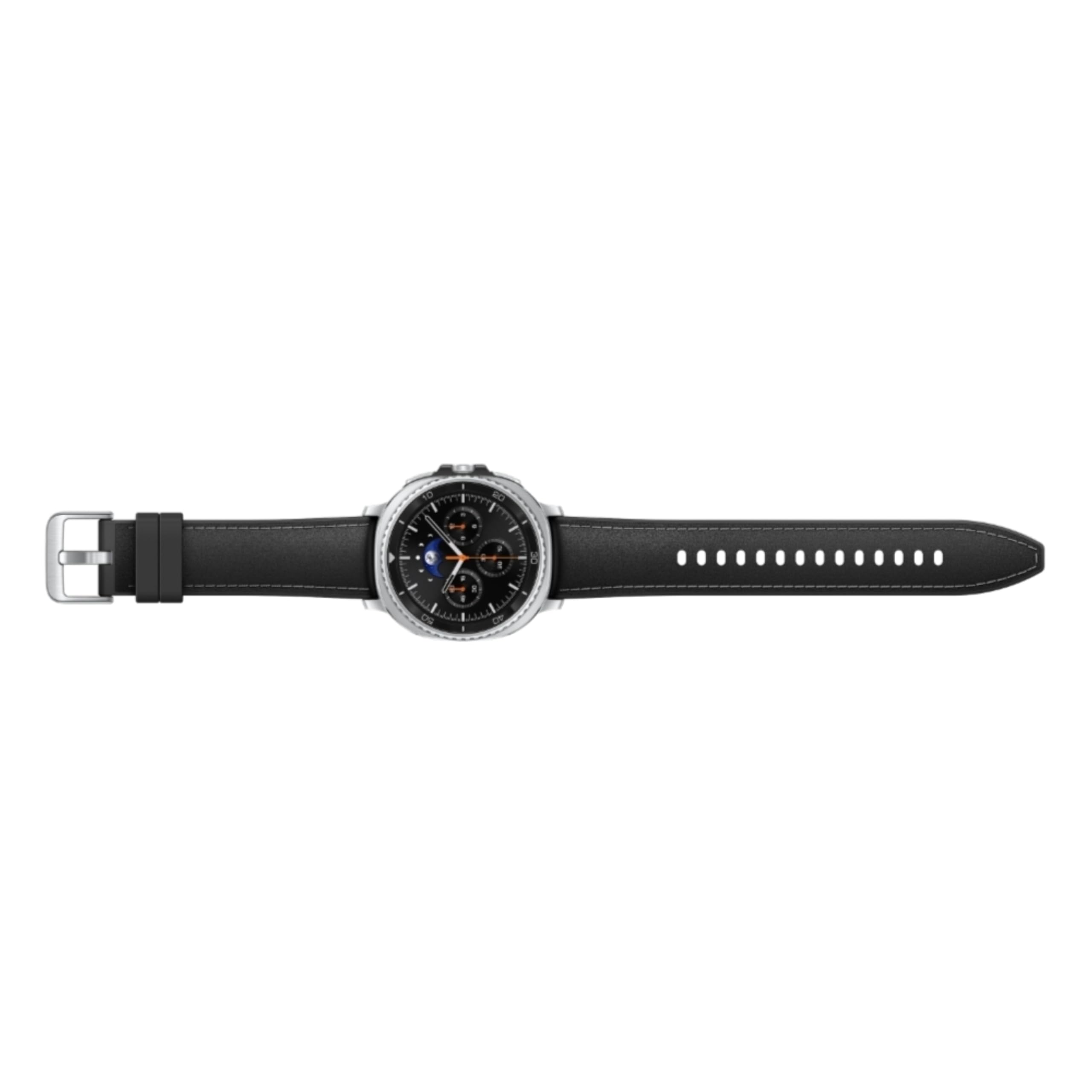 Samsung Galaxy Watch8 Classic (46mm LTE, Black) with 3nm Processor | Dual GPS | Sapphire Glass & Stainless Steel | 5ATM & IP68 | BP, ECG, IHRN & Vascular Load Monitoring | Anti-oxidant Index