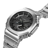Casio G-Shock GM-B2100D-1ADR Stainless Steel Bezel Black Analog-Digital Dial Stainless Steel Solid Band Men's Watch Tough Solar Bluetooth G1270