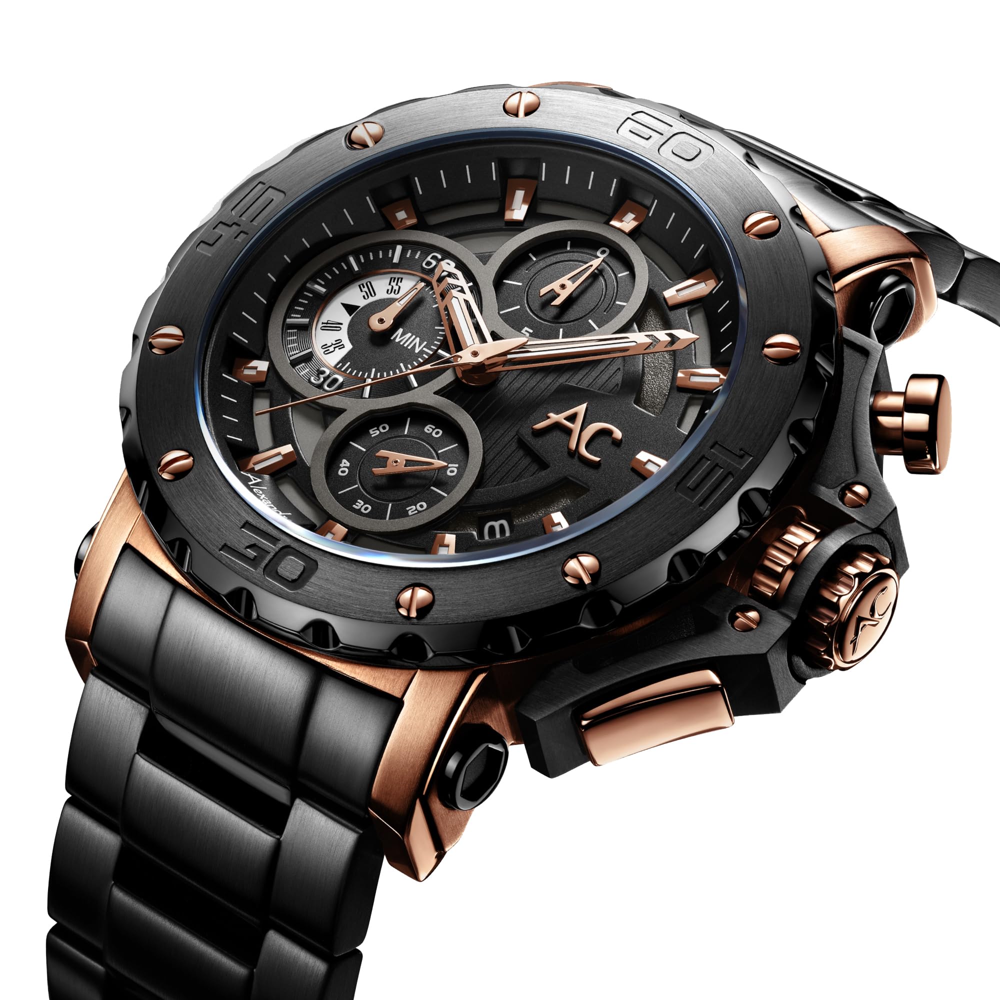 Alexandre Christie Men's Limited Edition Chronograph Watch