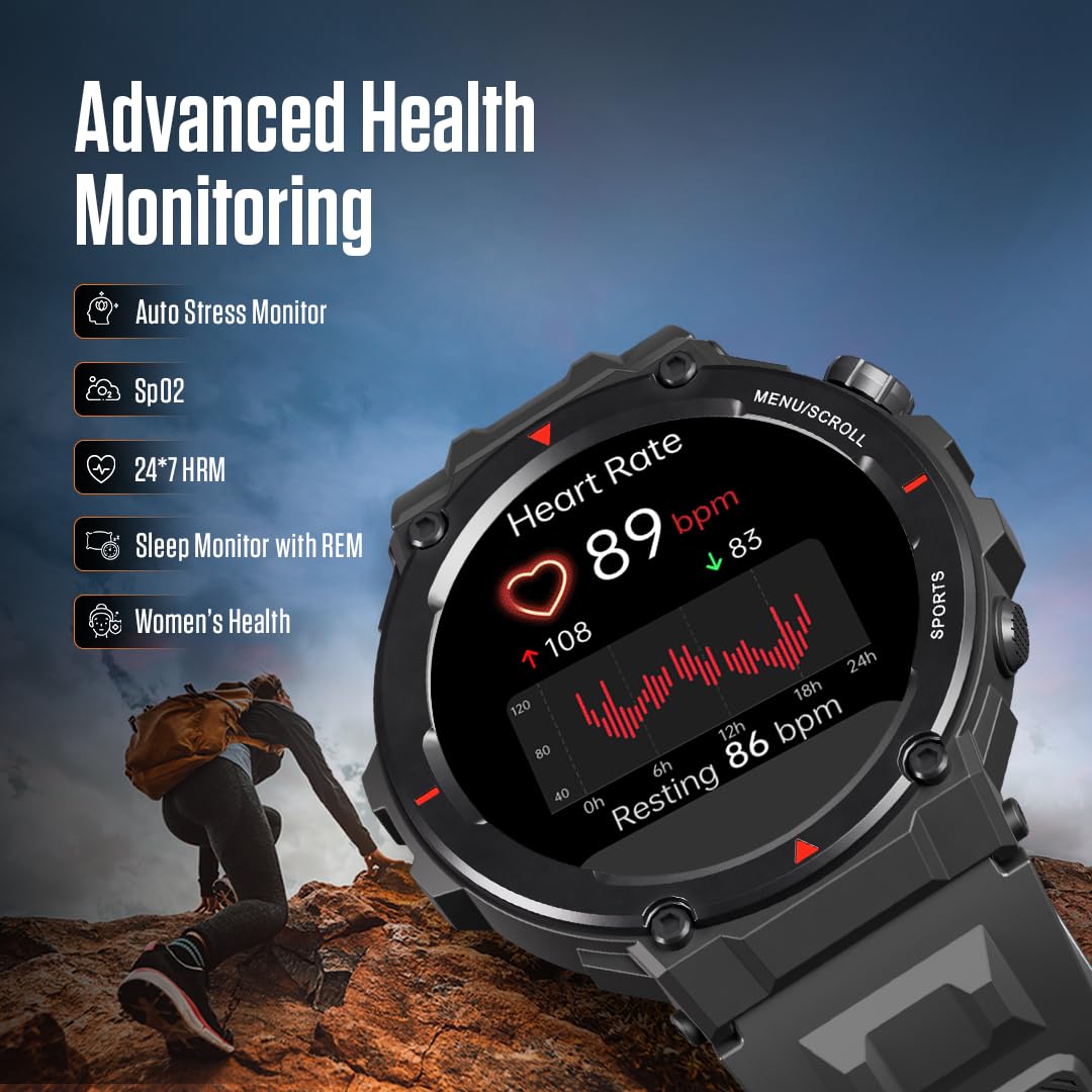 Fastrack Active Pro Rugged Smartwatch